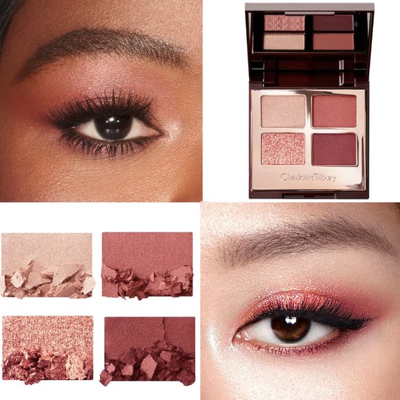 SALE! ✔️Charlotte Tilbury WALK OF NO SHAME Luxury Eyeshadow Quad Palette ✨BNIB - Picture 5 of 10